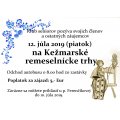 Kežmarské remeselnícke trhy