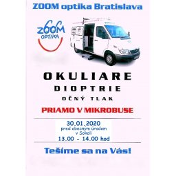 Zoom optika - meranie očného tlaku a dioptrií