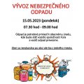 Vývoz nebezpečného odpadu: 15.05.2023