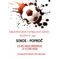 Majstrovský futbalový zápas: 21.05.2023