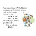 Očkovanie psov a mačiek: 27.05.2023