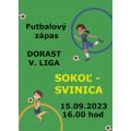 Futbalový zápas - dorast: 15.09.2023