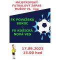 Futbalový zápas - muži VI. liga: 17.09.2023