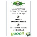 Futbalový zápas: 12.11.2023