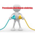Oznámenie o prerušení distribúcie elektriny: 05.12.2023