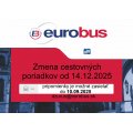 Cestovné poriadky platné od 14.12.2025 - eurobus