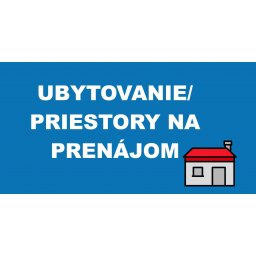 Hľadá sa priestor na bývanie