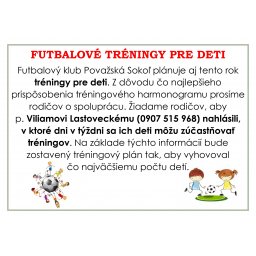 Futbalové tréningy pre deti