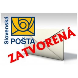 Zatvorená pošta v Družstevnej pri Hornáde: 26.05.2026
