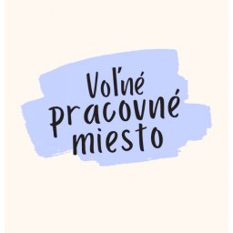 Informácia o voľnom pracovnom mieste - učiteľ MŠ