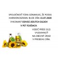 Vývoz jedlých olejov - 15.07.2020