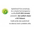 Vývoz jedlých olejov - 21.07.2021