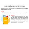 Vývoz zmiešaných plastov, PET fliaš - 11.01.2022