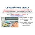 Objednávanie liekov - Ambulancia MUDr. Jitky Pollákovej