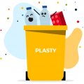 Vývoz zmiešaných plastov, PET fliaš - 10.01.2023