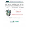 Zber elektroodpadu: 15.02.2023